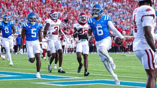 Trinidad Chambliss - Football - Ole Miss Athletics - Hotty Toddy