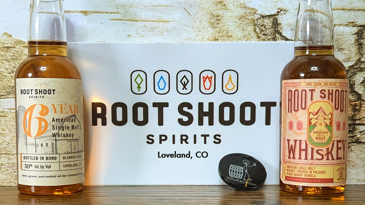 BLENDED WHISKY √ ルート 4本セット Review of Root Shoot Spirits 6-Yr ASMW & 4-Yr Palisade Peach