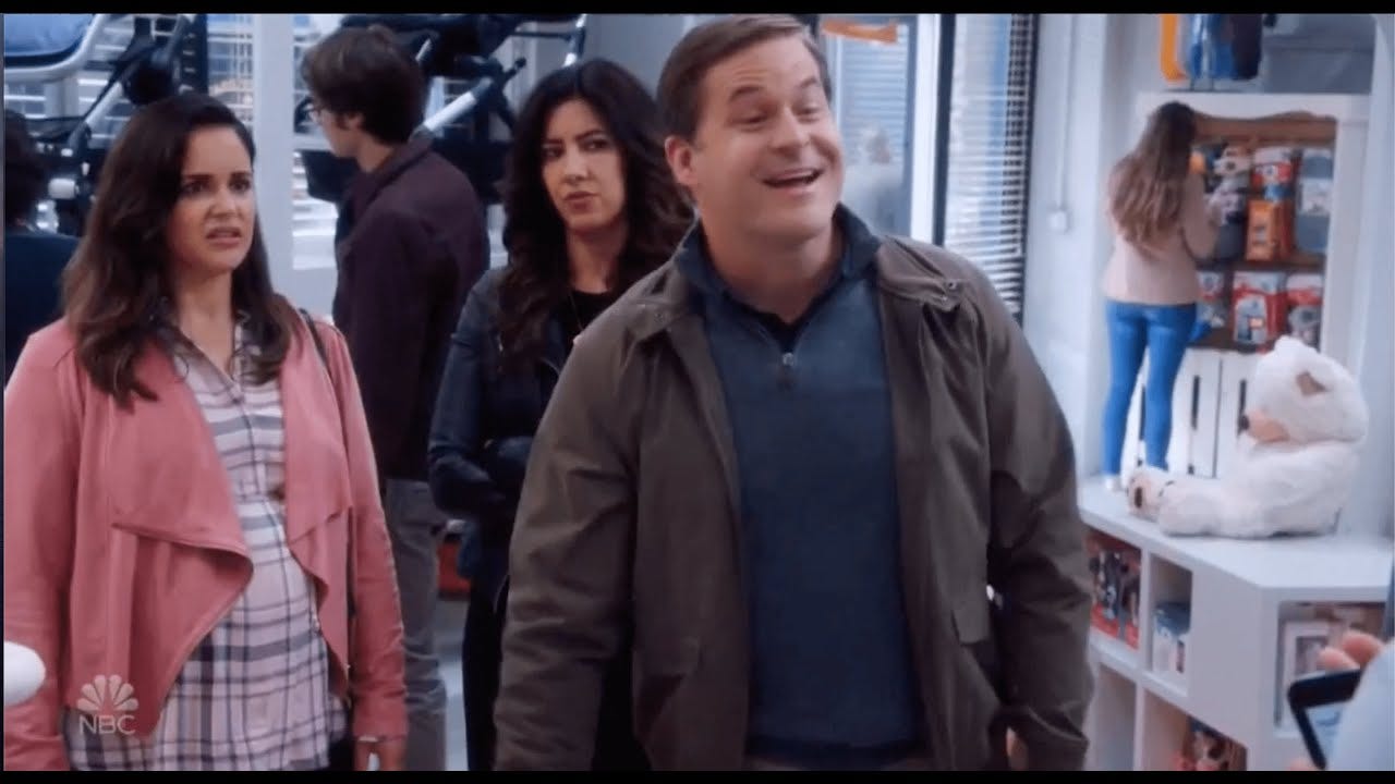 Brooklyn Nine-Nine | 7x12 | Amy & Rosa Bump Into Teddy - YouTube Brooklyn Nine-Nine | 7x12 | Amy & Rosa Bump Into Teddy - YouTube