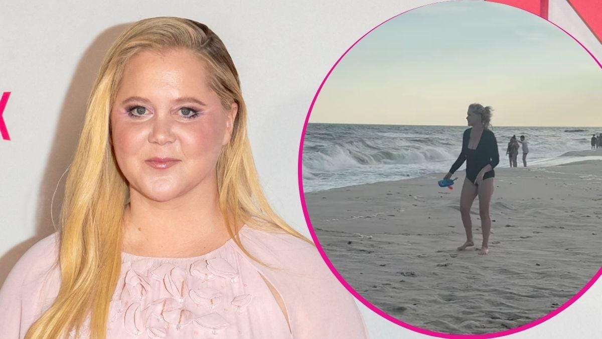 split image of Amy Schumer and Amy Schumer split image of Amy Schumer and Amy Schumer