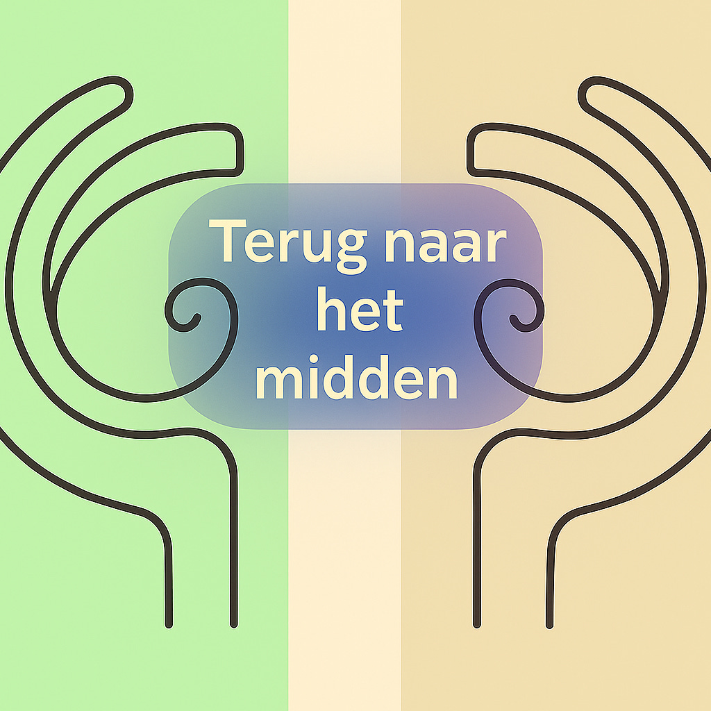 Terug naar het midden