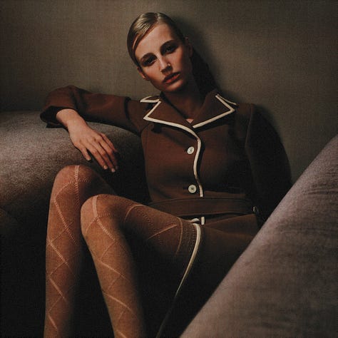 prada fall winter 1996 campaign shoes