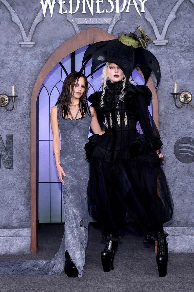 Lady Gaga Joins the Cast of WEDNESDAY at the 'Graveyard' New York Event -  Tom + Lorenzo