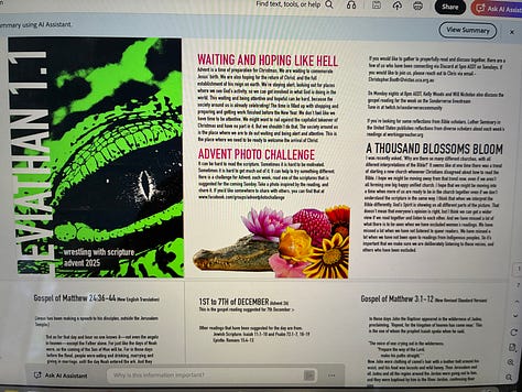 Pictures of different stages of zine production