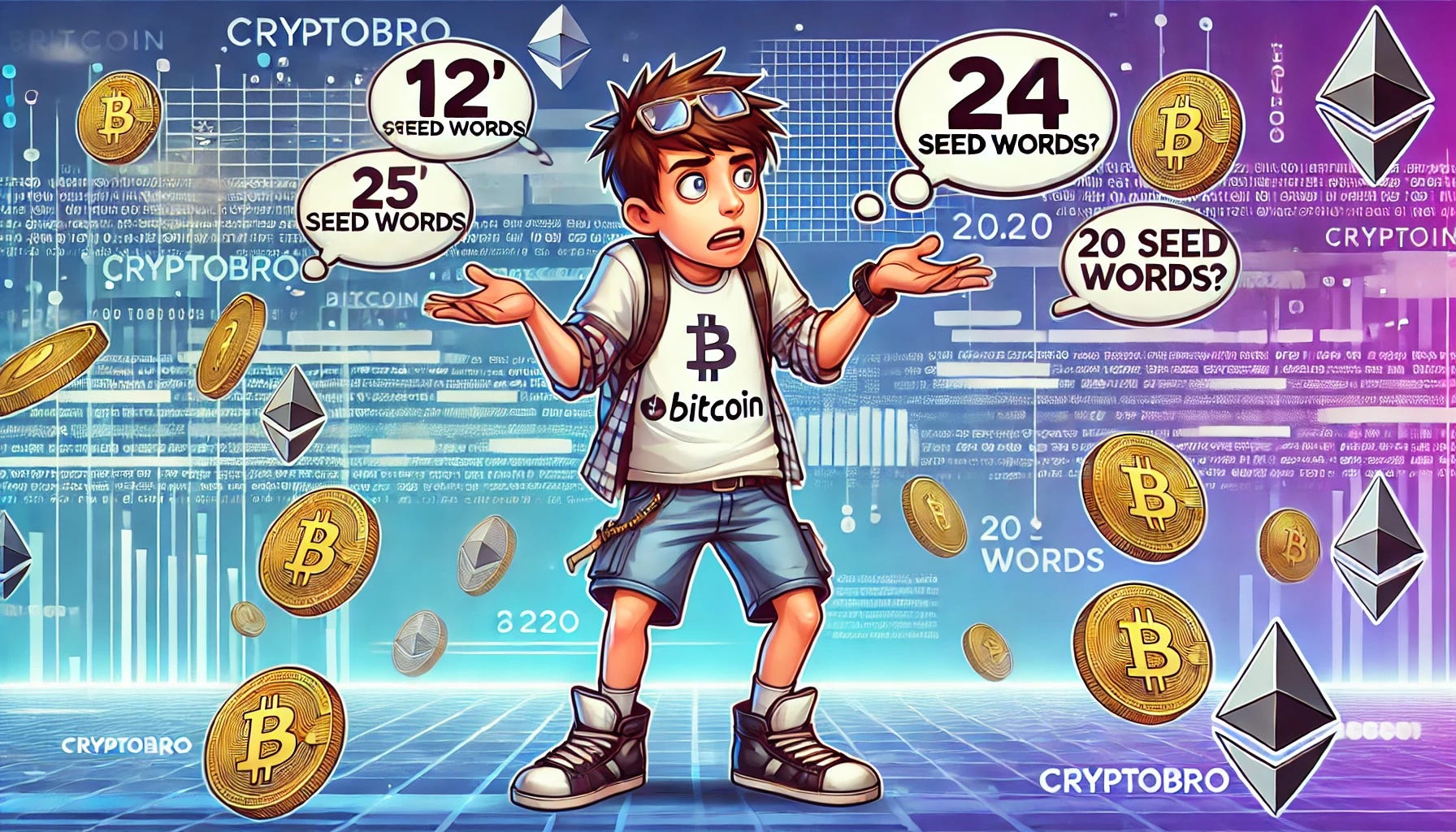 🔏 Semillas: ¿Ahora 20 palabras? 🔏 - by Jay - Crypto101