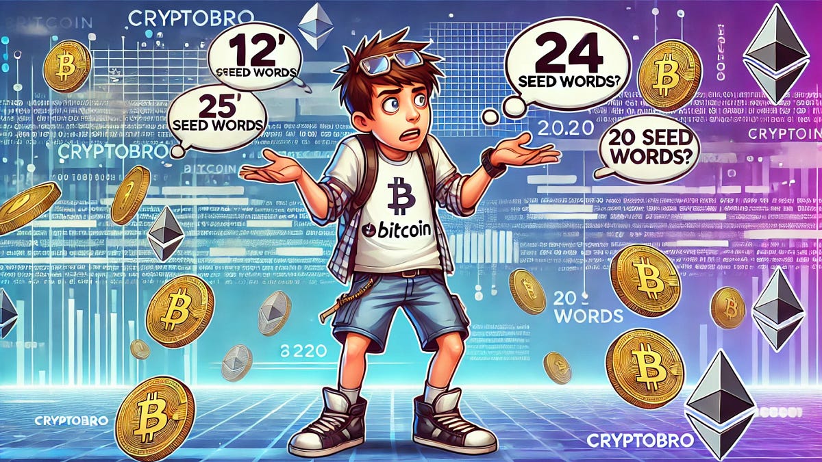 🔏 Semillas: ¿Ahora 20 palabras? 🔏 - by Jay - Crypto101