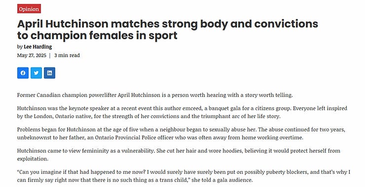 Screenshot of the top of the article Screenshot of the top of the article