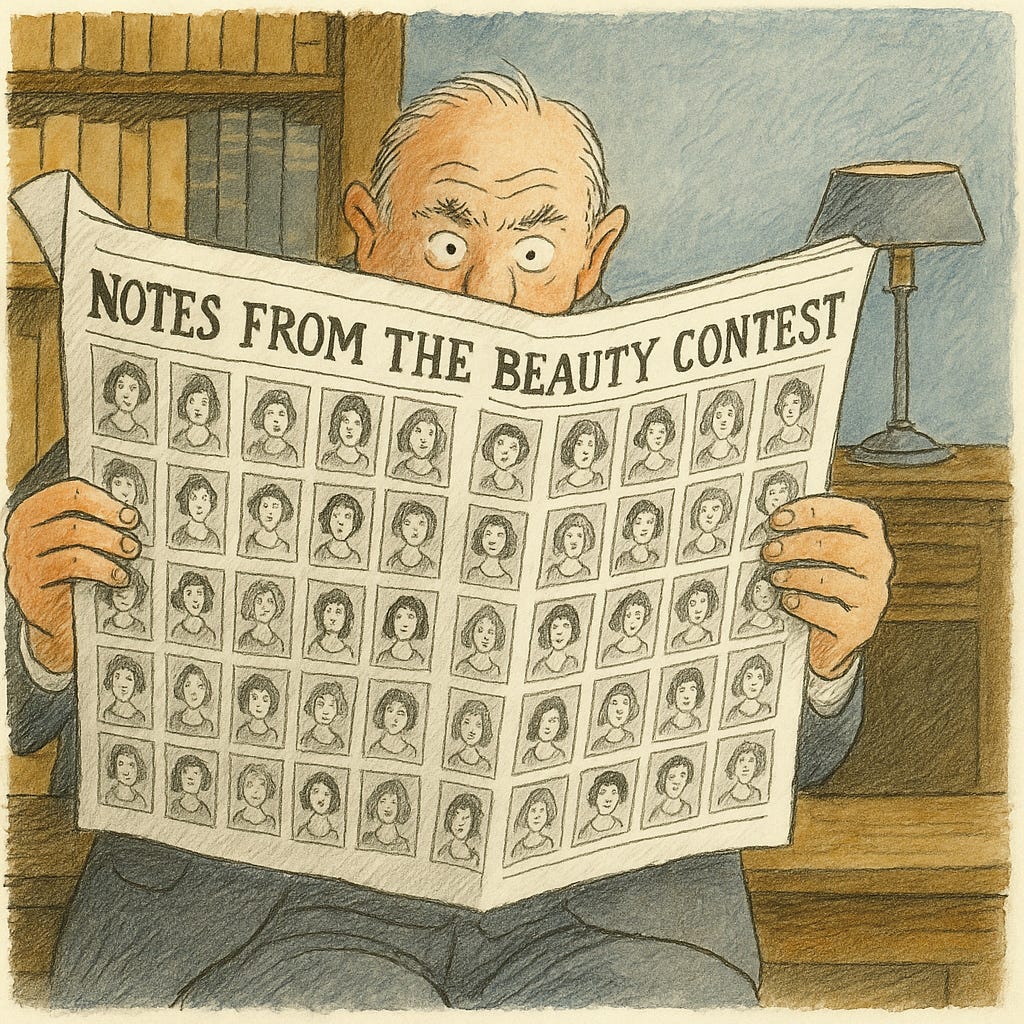 Notes From The Beauty Contest