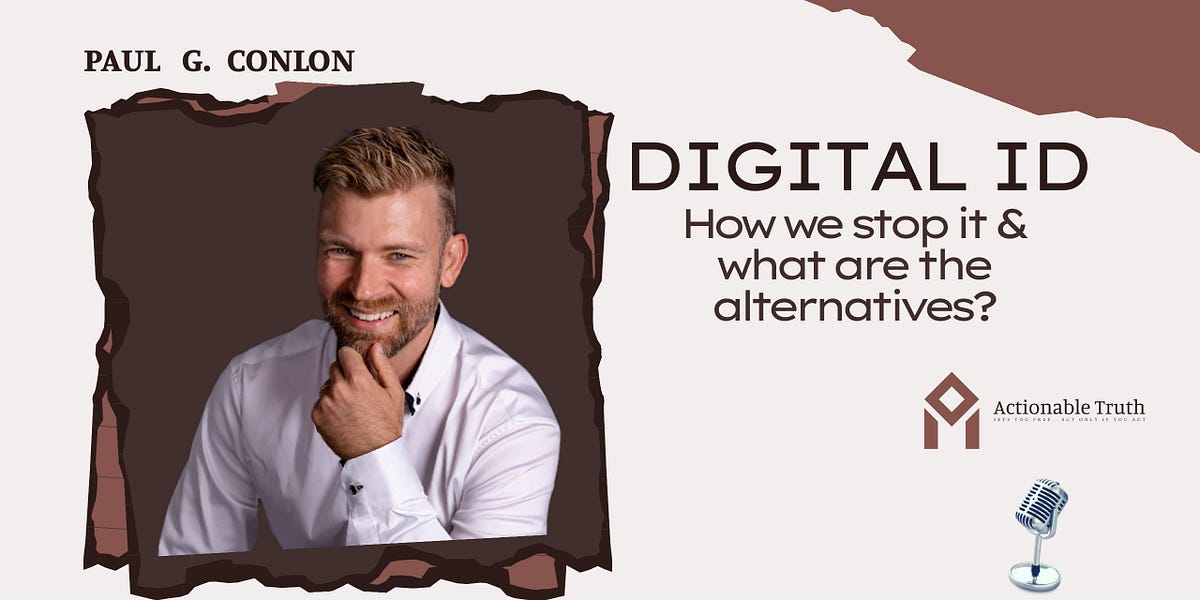 LIVESTREAM this weekend: I discuss stopping digital IDs with someone who wrote the book about this (literally)