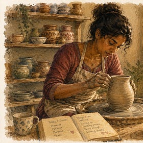 Sarah and the Potter’s Wheel