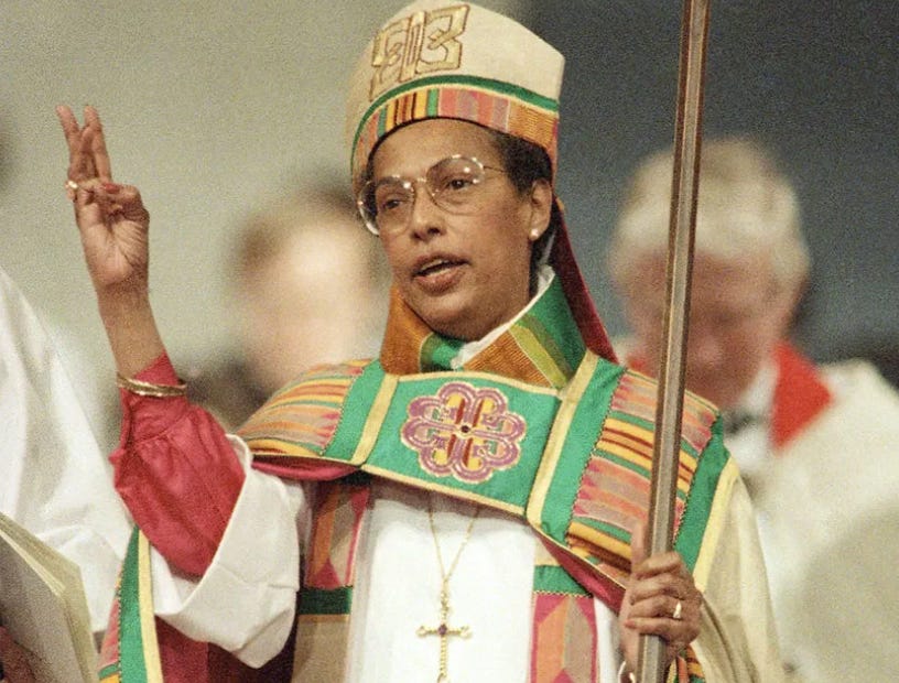 Barbara Harris congregation ordination ceremony (cropped)