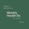 Weekly Health Rx