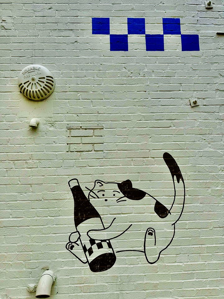 doors and street art