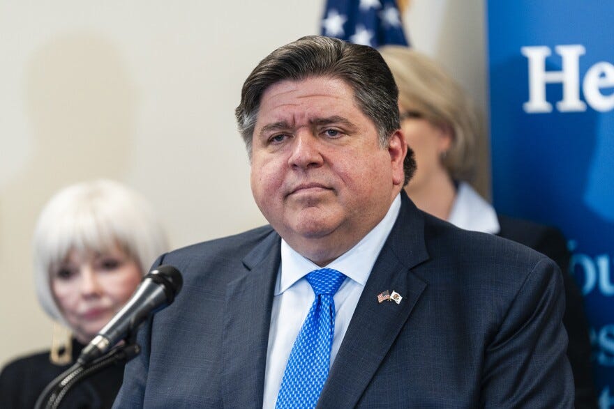 Pritzker isn't surprised by Madison County's vote on state split | STLPR