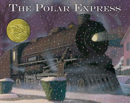 The Polar Express Book Cover The Polar Express Book Cover