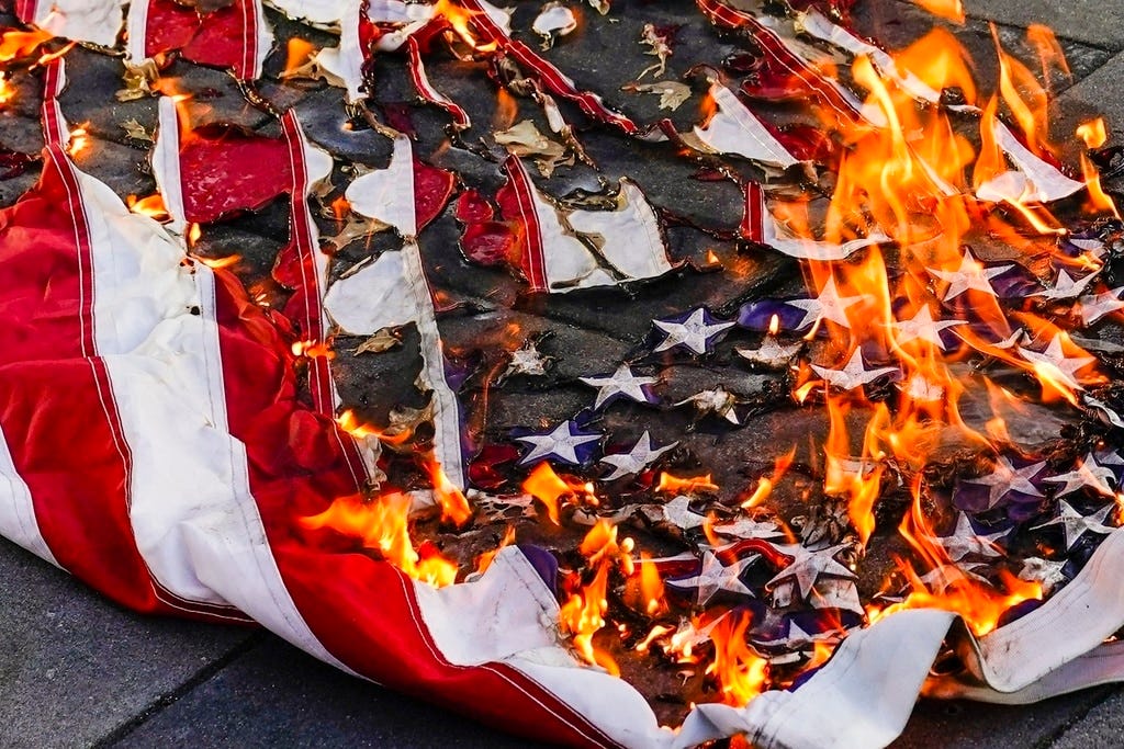 Trump moves to ban flag burning despite Supreme Court ruling that  Constitution allows it | The Free Speech Center