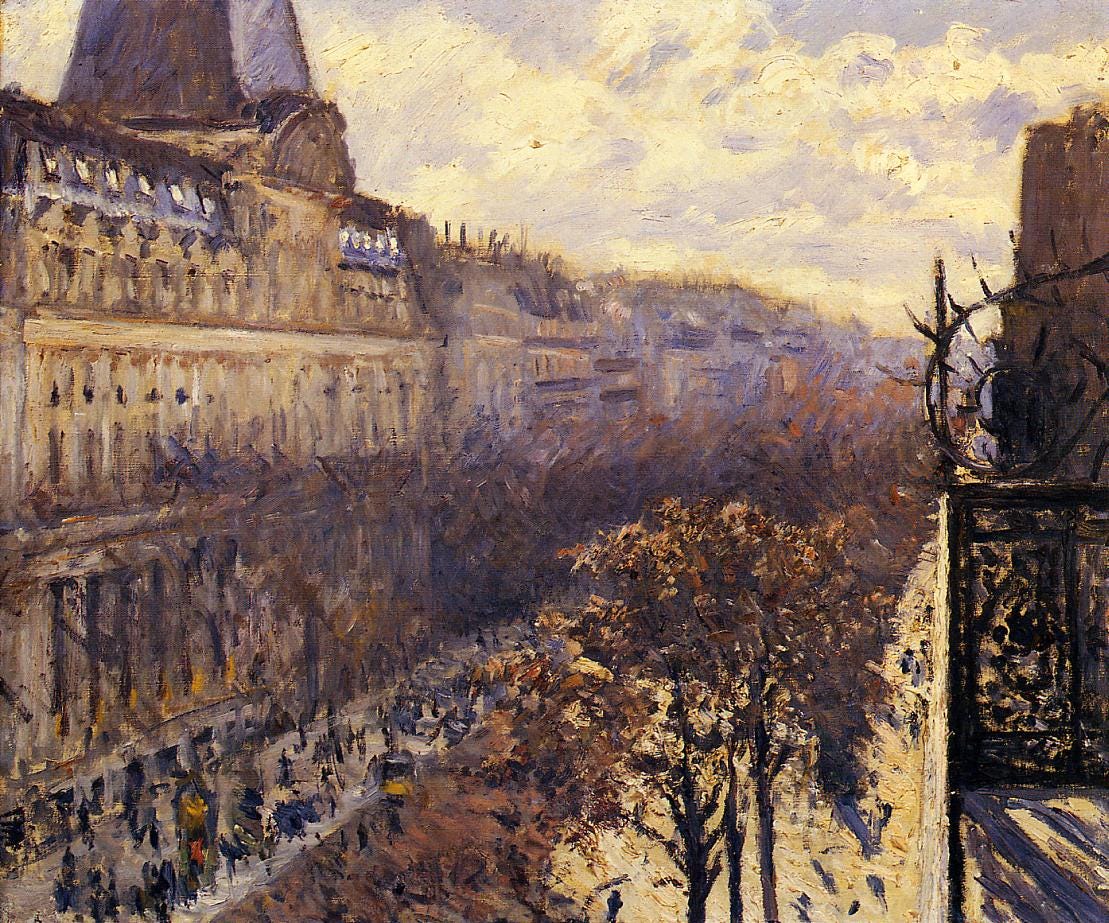 Boulevard des Italiens 1880 originally painted by Gustave Caillebotte. Ocean's Bridge Oil Paintings Boulevard des Italiens 1880 originally painted by Gustave Caillebotte. Ocean's Bridge Oil Paintings