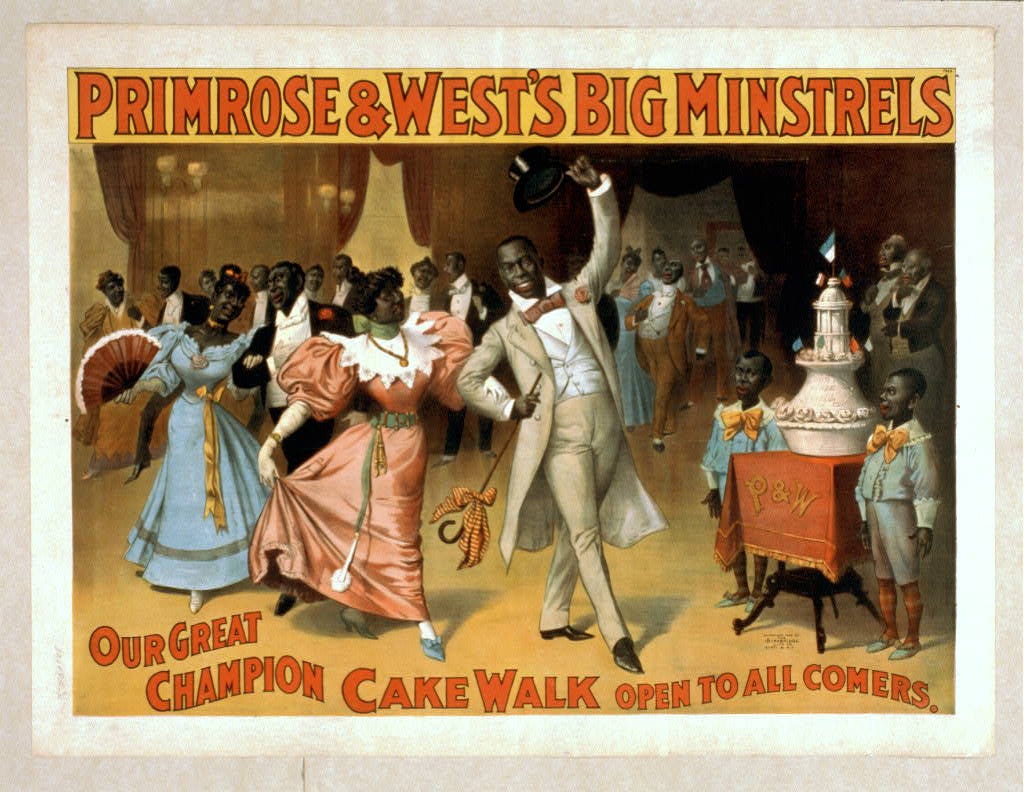 Primrose & West Big Minstrels | Strobridge Lith. Co., c1896. Prints and Photographs Division, Library of Congress Primrose & West Big Minstrels | Strobridge Lith. Co., c1896. Prints and Photographs Division, Library of Congress