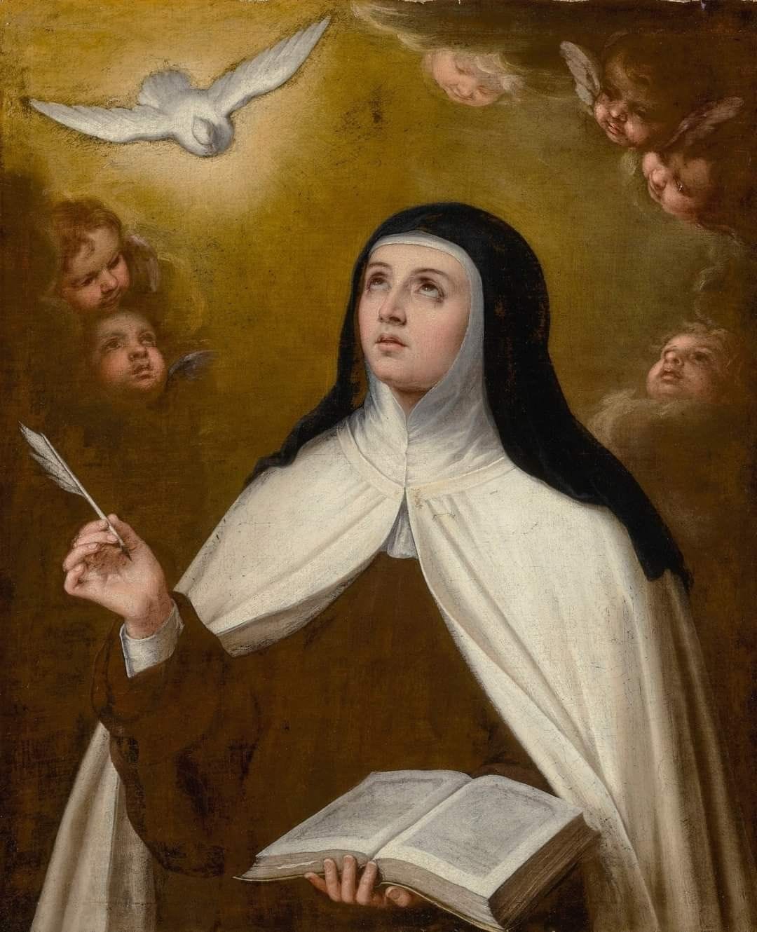 Pin by Escapulario Valparaíso on Therese Winett | Saint teresa, Mother mary images, Saint teresa ...