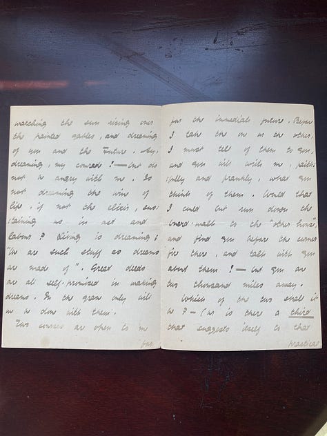 Ebenezer's January 12, 1891 letter written in tight cursive. 