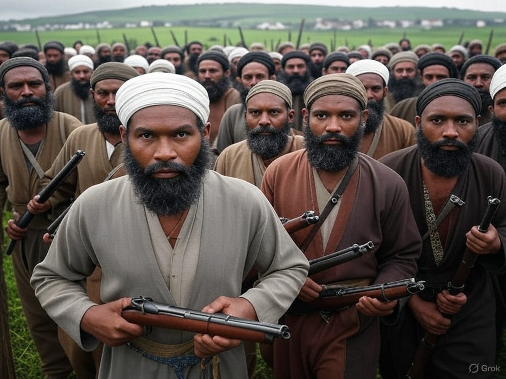 An army of third world invaders