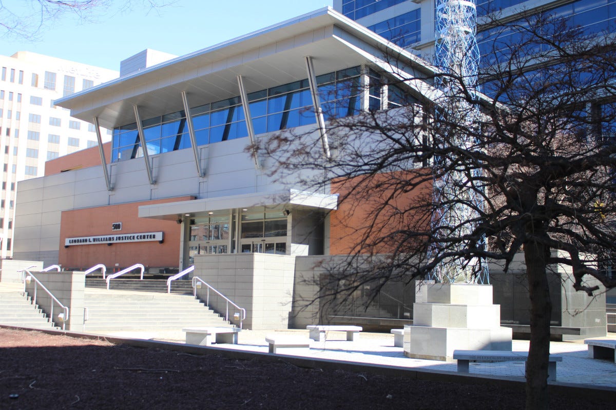 The Leonard L. Wilson Justice Center, home to the Delaware Court of Chancery, is pictured in March 2025 in downtown Wilmington, Delaware.