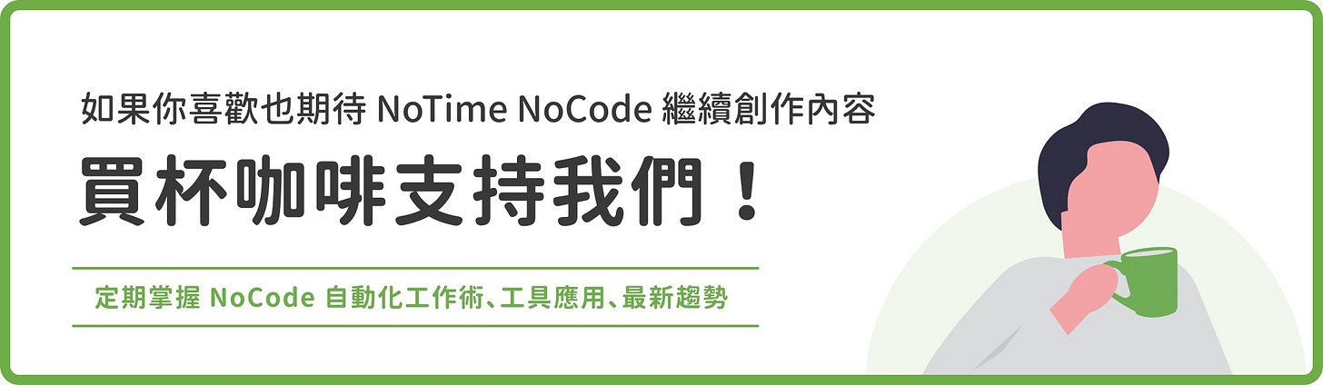 歡迎買杯咖啡支持我們繼續創作內容