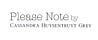 Please Note by Cassandra Grey