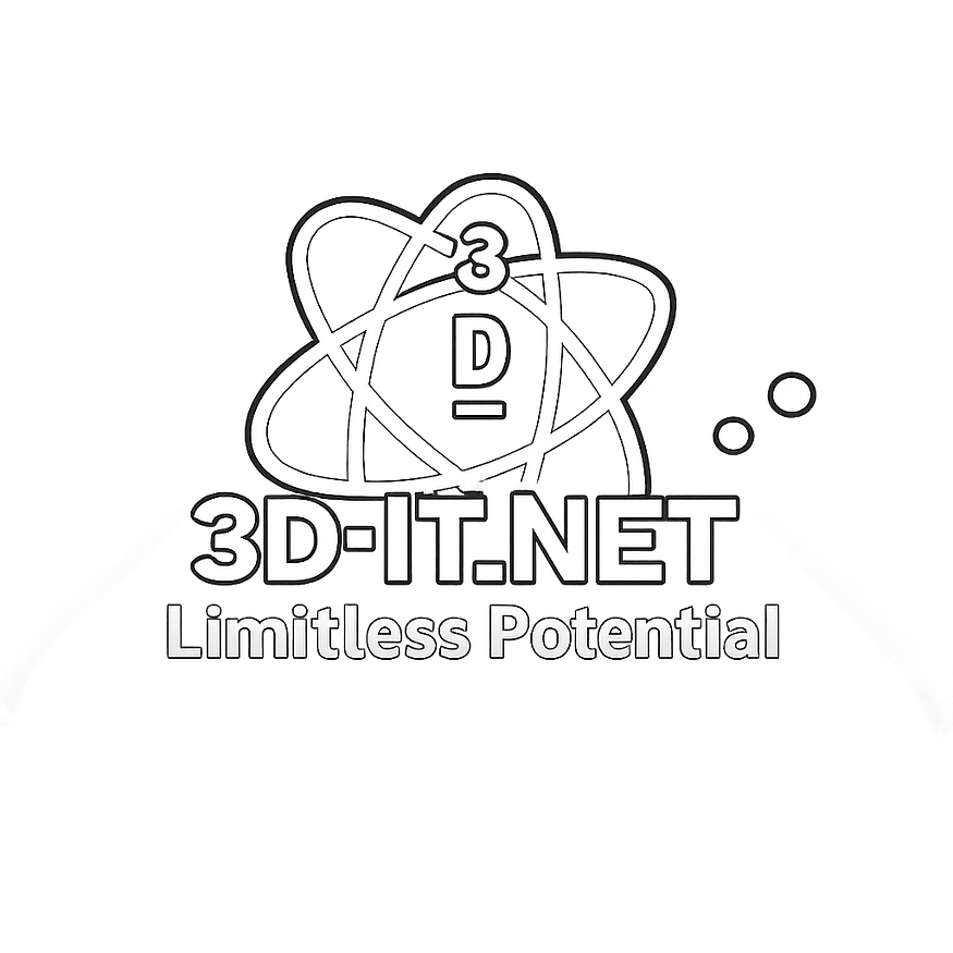 3d-it.net black and white logo computer information technology 3d-it.net black and white logo computer information technology