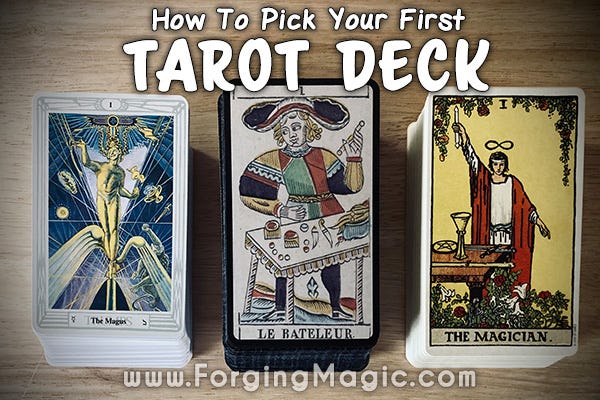 How to pick your first tarot deck