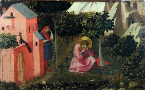 The Conversion of Saint Augustine, ca 1430-1435 Print. Art Prints, Posters & Puzzles from Heritage Images The Conversion of Saint Augustine, ca 1430-1435 Print. Art Prints, Posters & Puzzles from Heritage Images