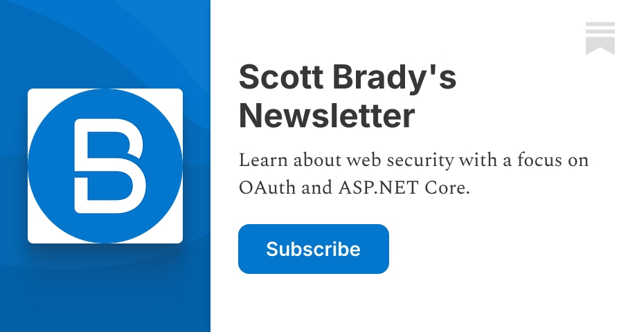 Scott Brady's Newsletter | Substack