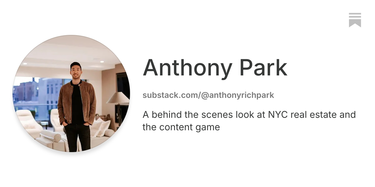 Anthony Park | Substack