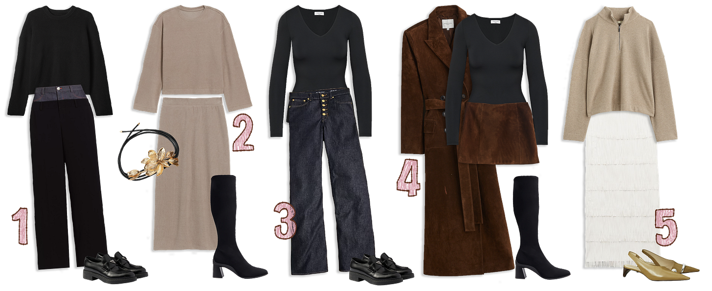 five thanksgiving inspired outfits
