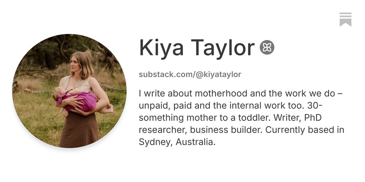 Kiya Taylor | Substack