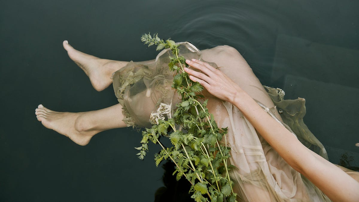 Baba Yaga & her Nettles - by Annette Müller