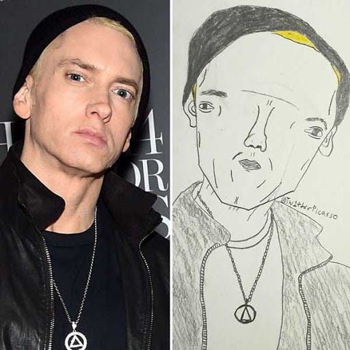Image result for hilariously bad portrait