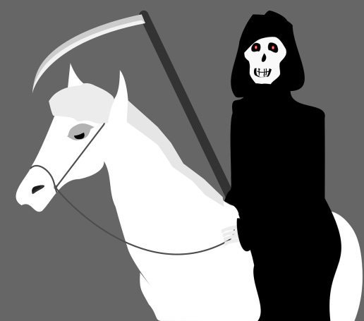 Grim Reaper Rider for Halloween