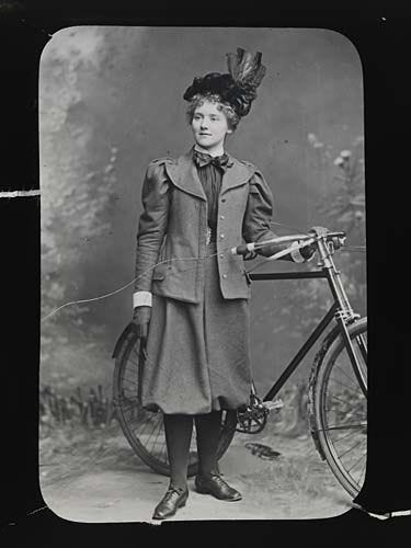 Woman wearing rational dress