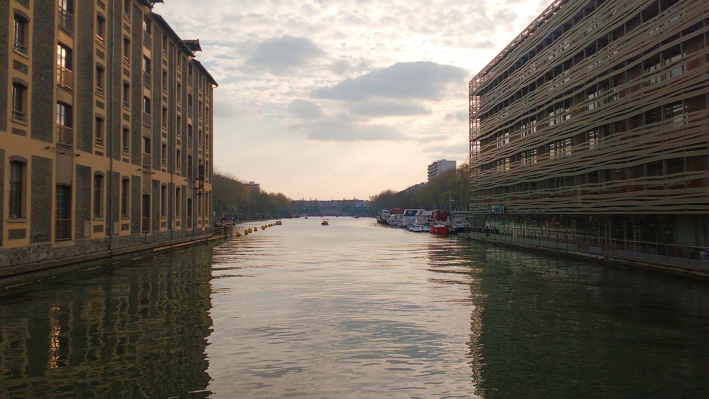 Canal de l’Ourcq, Paris, France