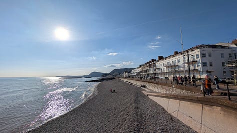 Landscape photos of Sidmouth in Devon