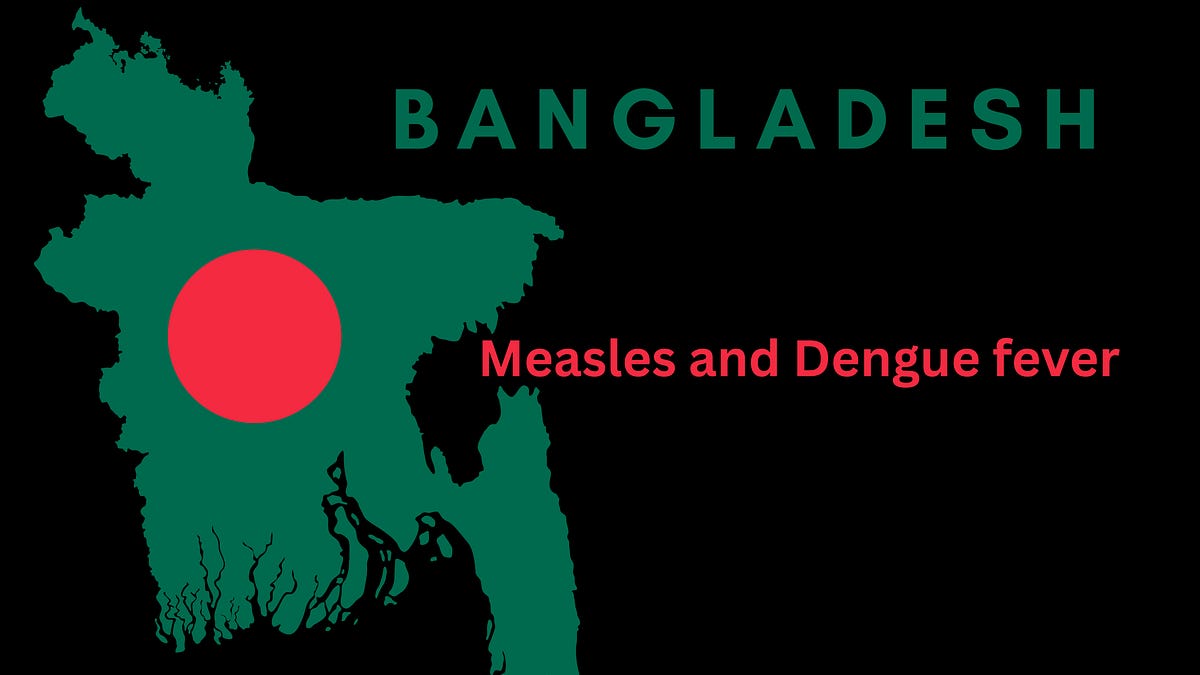 Bangladesh: Measles and dengue fever to date in 2026