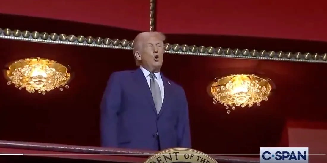 Evita Trump at the Kennedy Center