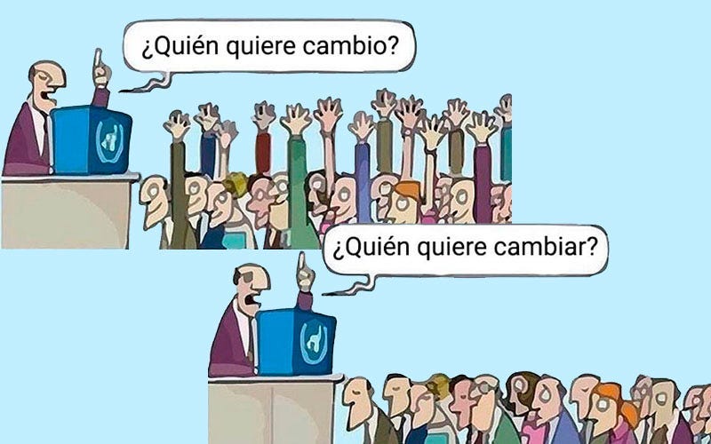 Transformación digital: la resistencia al cambio no es el problema | by Carolina Rojas | Medium Transformación digital: la resistencia al cambio no es el problema | by Carolina Rojas | Medium