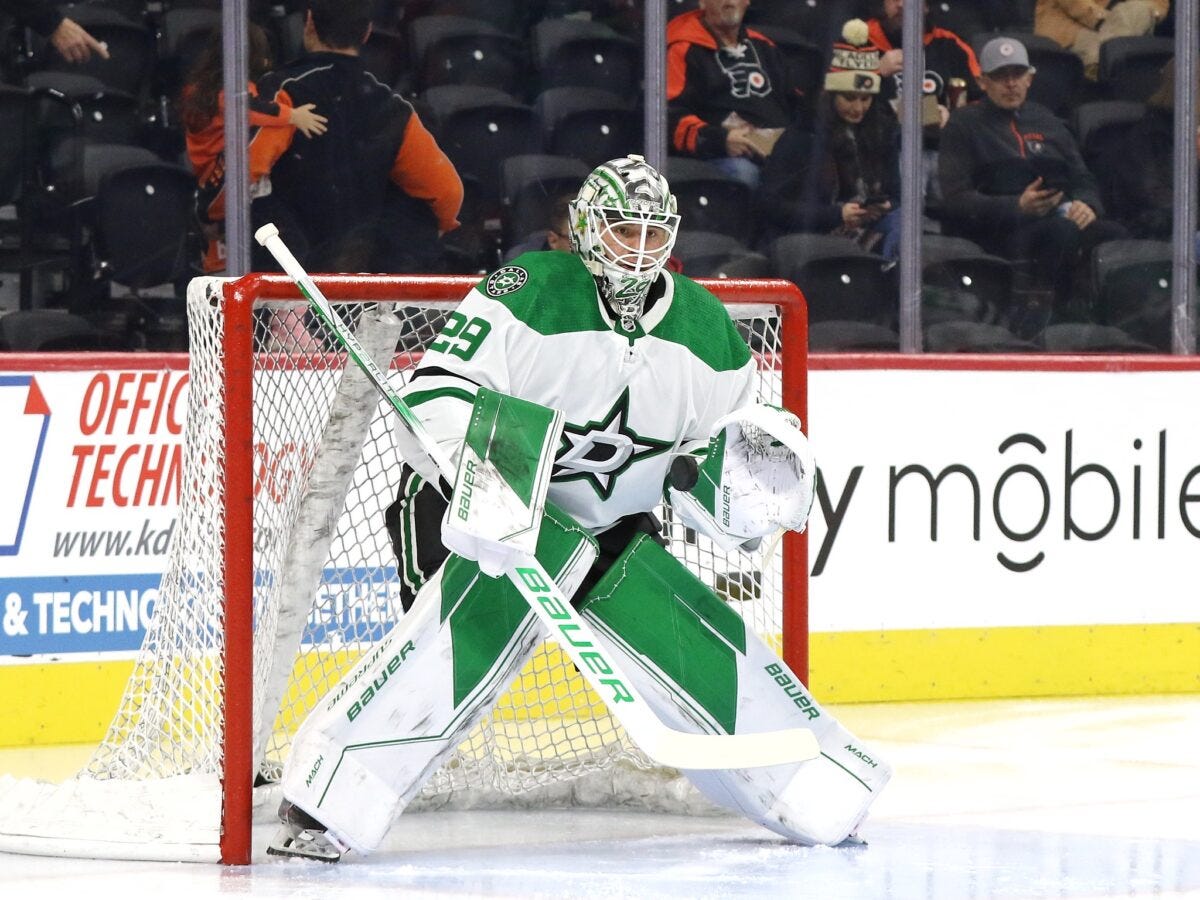 Jake Oettinger Dallas Stars Jake Oettinger Dallas Stars