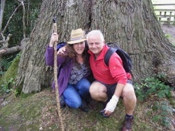 Amanda Claire Vesty with John Vidal former Environment Editor with the Guardian and Rob Treehunter McBride