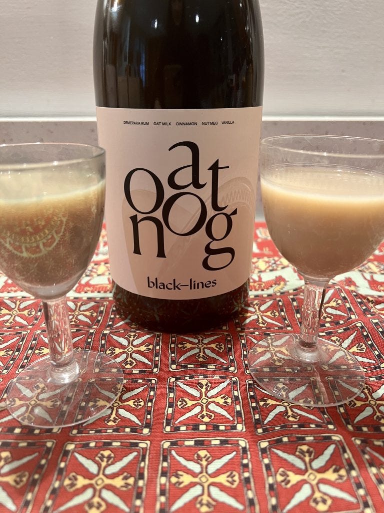 vegan egg nog by Black Lines