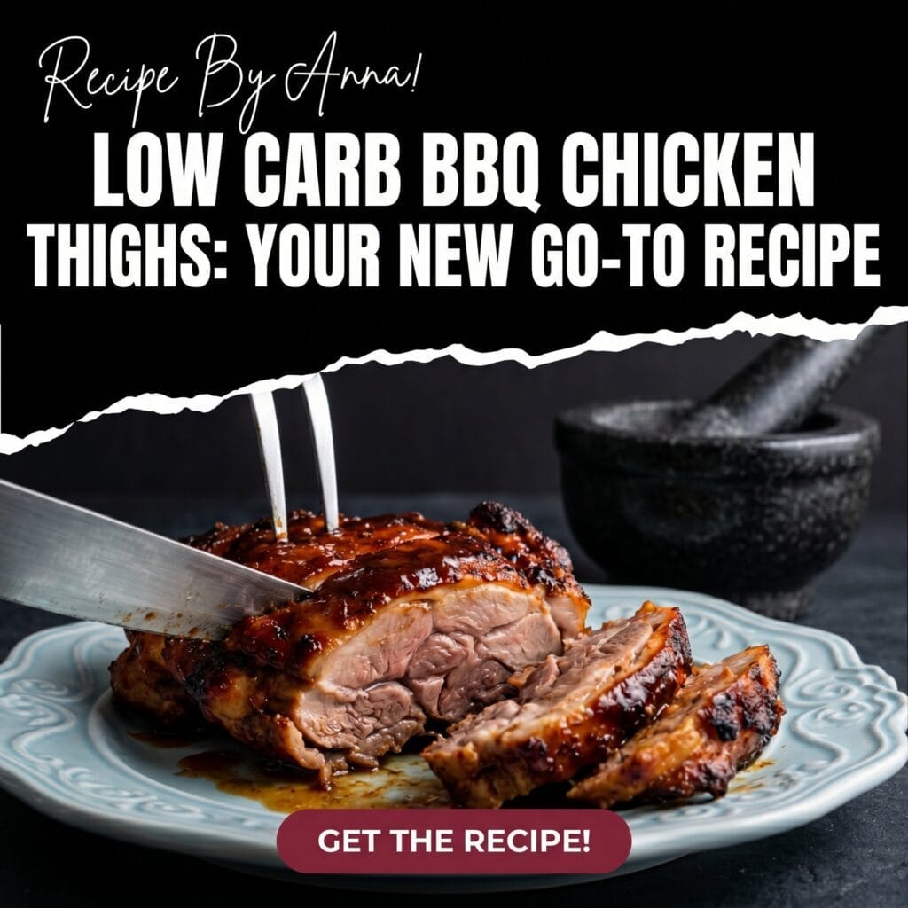 Low-Carb BBQ Chicken Thighs