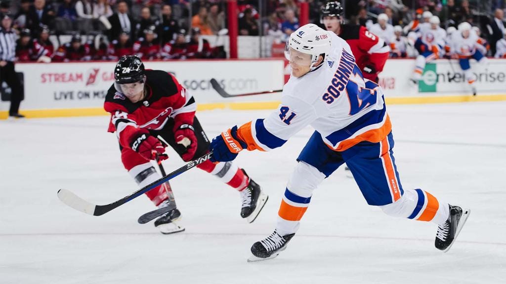 Soshnikov Shooting his Shot with Islanders Soshnikov Shooting his Shot with Islanders