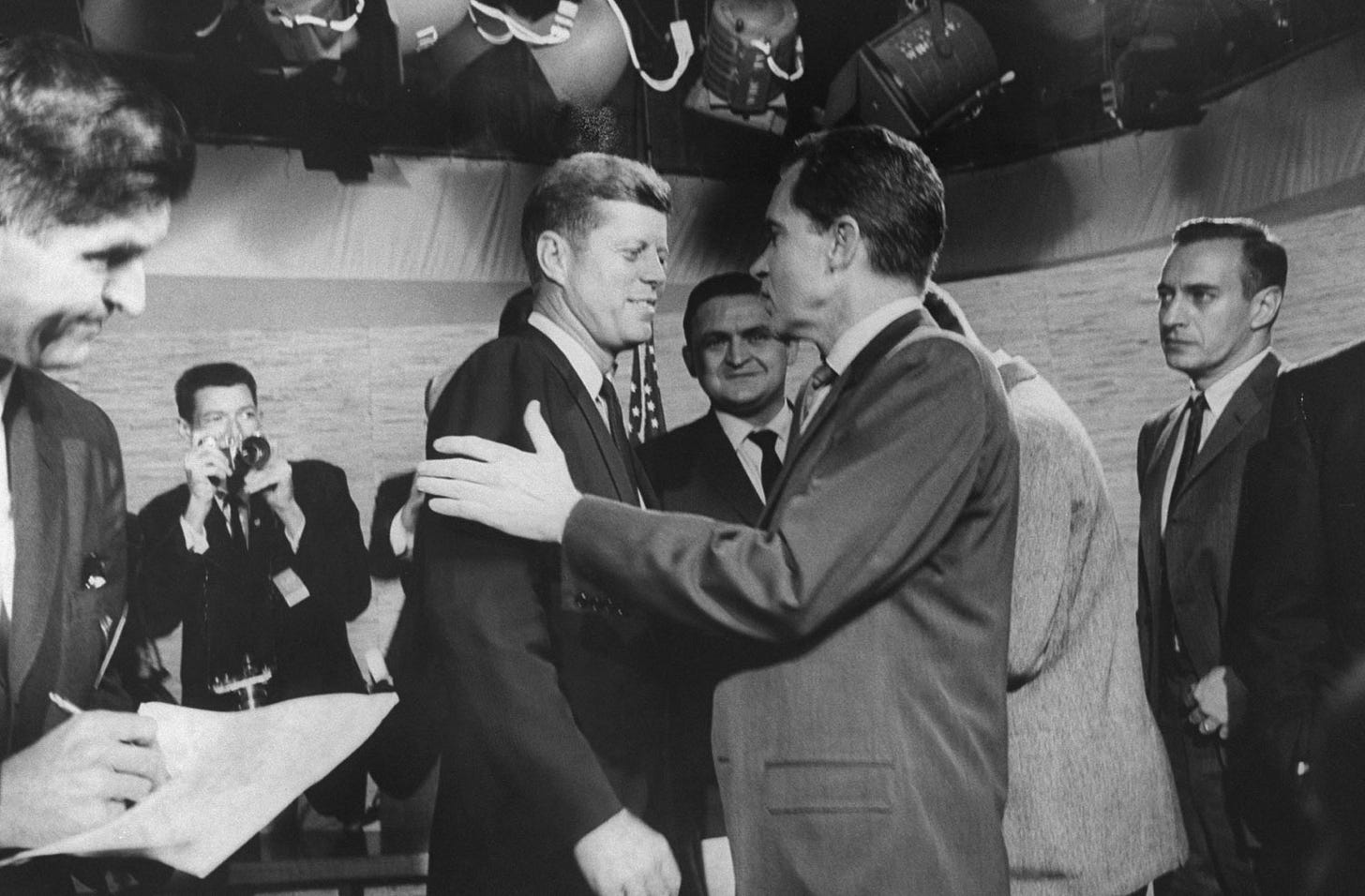 Kennedy-Nixon Debates, 1960: Photos From a Landmark TV Phenomenon ...